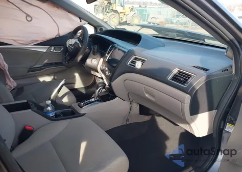 2013 Honda Civic Ex из США, поврежденный, VIN 19XFB2F87DE207365